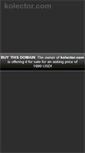 Mobile Screenshot of kolector.com