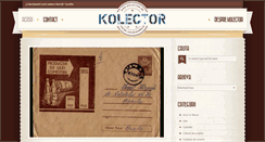 Desktop Screenshot of kolector.ro