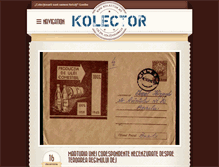 Tablet Screenshot of kolector.ro